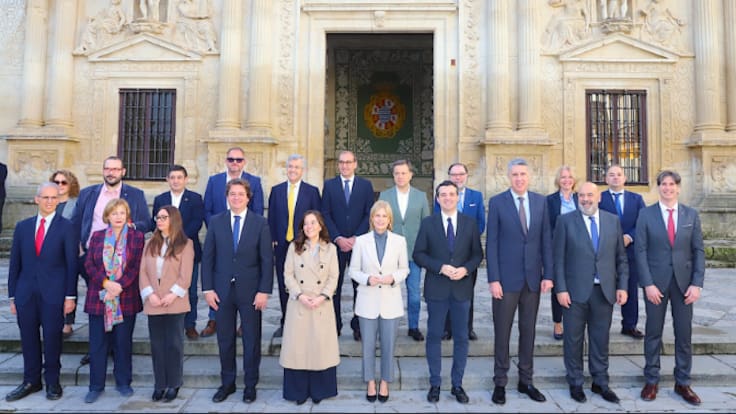 Declaraciones de la vicepresidenta primera de la FEMP y alcaldesa de A Coruña, Inés García