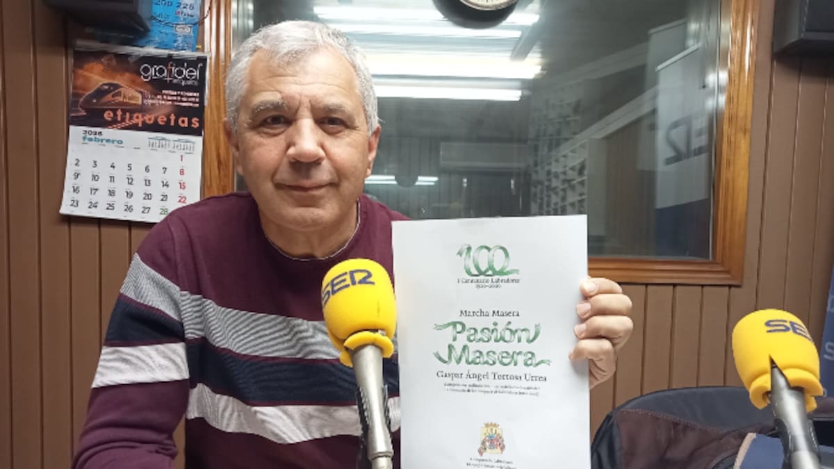 Gaspar Angel Tortosa, en Radio Villena SER