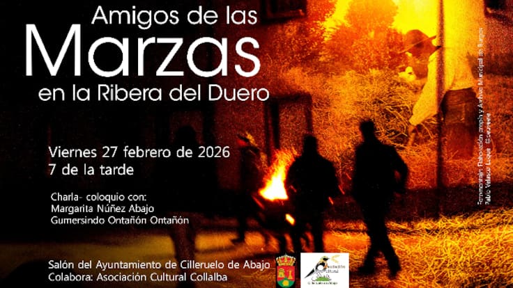 Hablamos del VI Encuentro de Amigos de las Marzas en la Ribera del Duero, que se celebrará en Cilleruelo de Abajo, con sus dos ponentes, Margarita Núñez y Gumersindo Ontañón