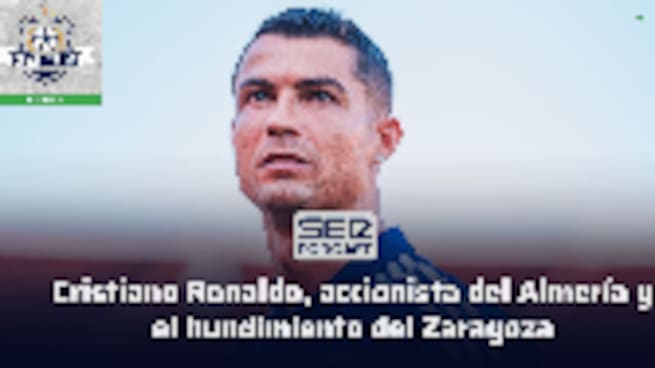 Cristiano Ronaldo, accionista del Almería y el hundimiento del Zaragoza