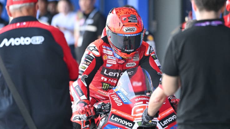 Marc Márquez asume el reto de superar a Rossi: "A partir de que se ponga el semáforo en verde no hay campeón"