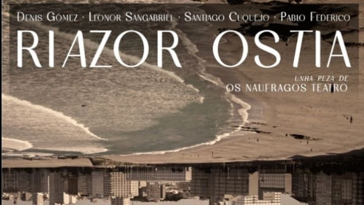 Gustavo del Río, director de Riazor Ostia, de Os Náufragos Teatro