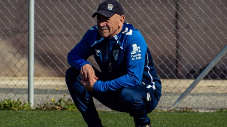 Claudio Barragán, Ent. del Eldense antes de visitar al Hércules