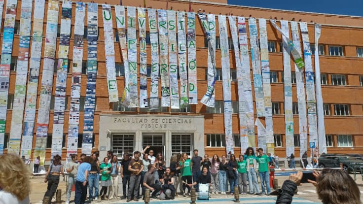 “Este plan económico hunde la Complutense, en cinco años estará desmembrada”: profesores contra los recortes en la universidad pública
