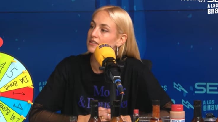 María Escarmiento en 'A las Bravas' con Raúl Pérez