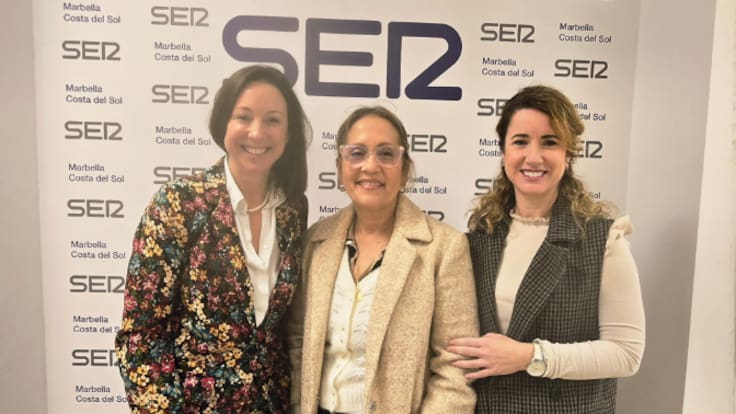 Dras. Esther Hurtado, Isabel Blanco y Adelaida Sánchez de Hospital Quirónsalud Marbella