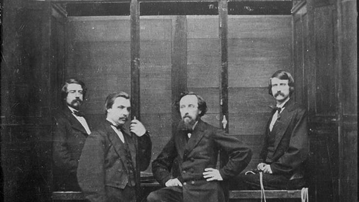 Los hermanos Davenport y el espiritismo ventrílocuo