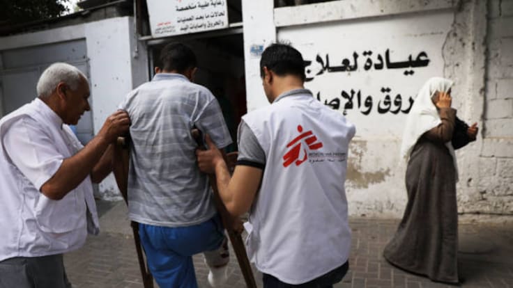MSF alerta del colapso humanitario en Gaza tras el veto de Israel a 37 ONG