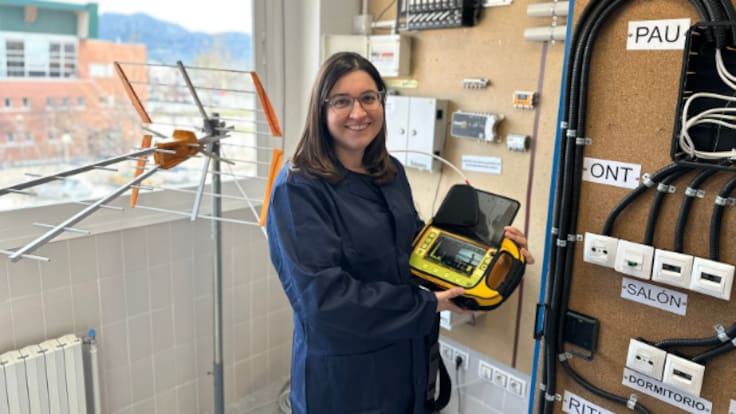 Rocío Navarro, jefa del departamento de Electricidad y Electrónica del IES La Torreta, reivindica una igualdad real