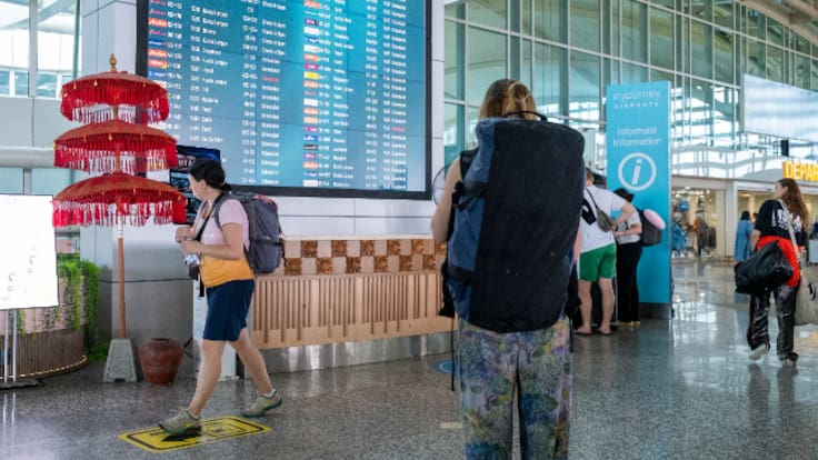 Eduardo Ramallo, vecino de A Coruña, afectado por las cancelaciones de vuelos en Asia