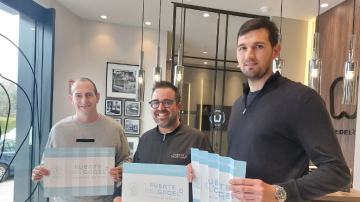 Drasko Nenadic en la previa del Bada Huesca - Bidasoa