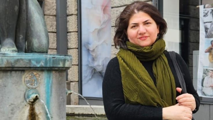 Mahgan Farhang, investigadora iraní en la UMU