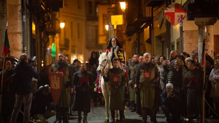 Cabiria Pérez será Juana I en la recreación de Tordesillas: "Están siendo días de no parar, pero estoy con ganas y mirando el tiempo"