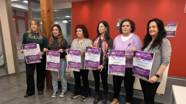 La Plataforma 8 de marzo recalca que "la igualdad no está garantizada" (06/03/2026)