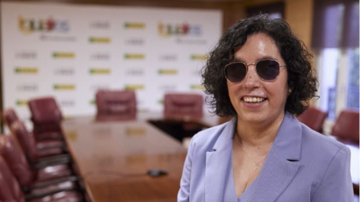 Isabel Viruet, presidenta del Consejo Territorial de la ONCE en Andalucíaal