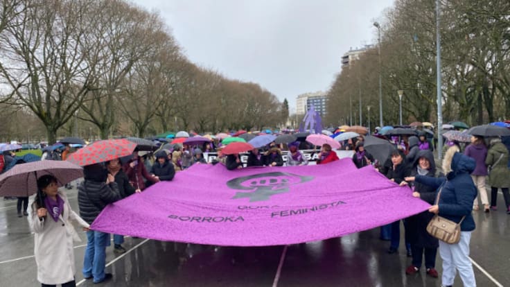 Patricia Abad, directora gerente del INAI, en el 8M