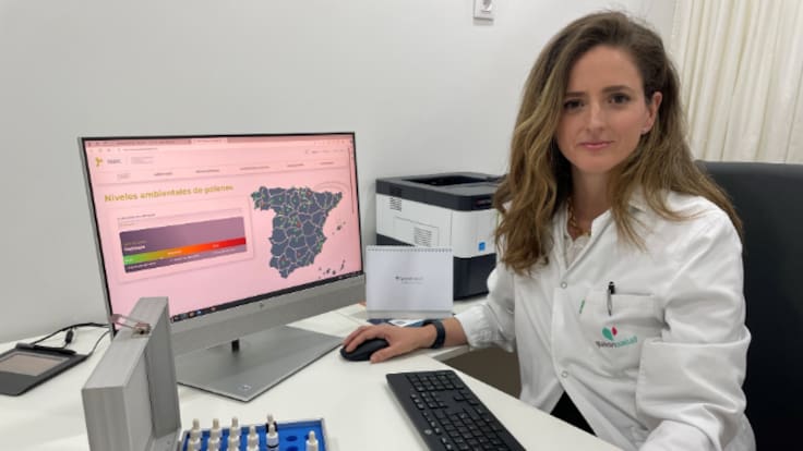 Primavera adelantada para los alérgicos: "Ya estamos con picos de pólenes muy altos para la fecha"