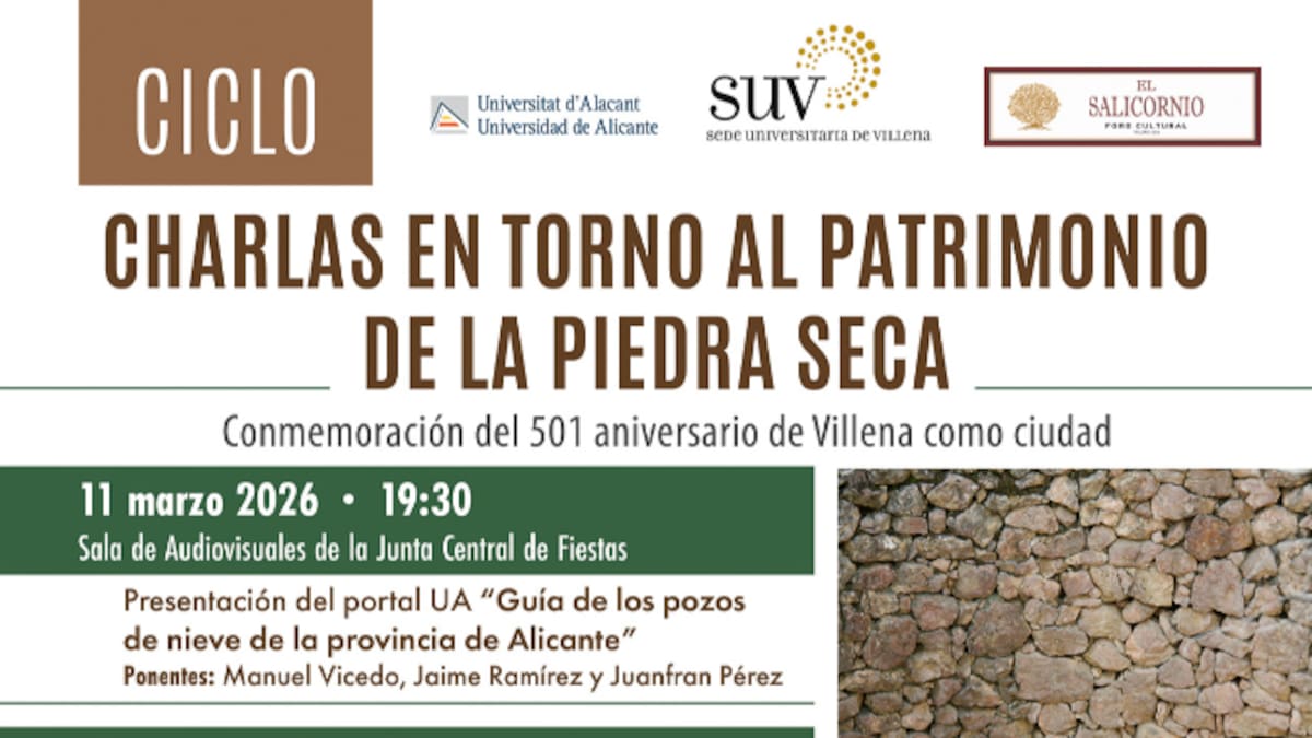 "Charlas en torno a la piedra seca"