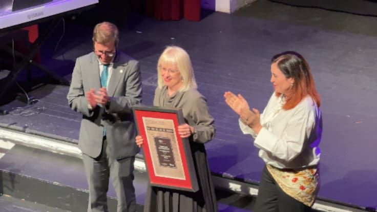 Mercedes Díaz: "Es para ellas. Son mujeres valientes"