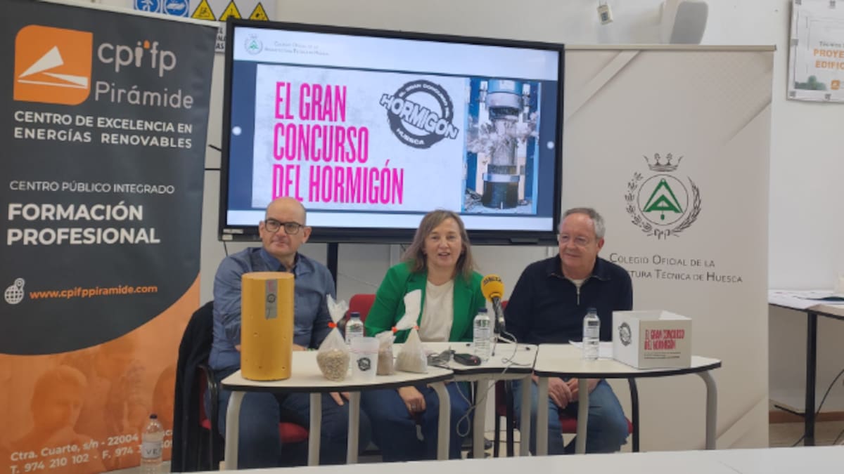 Entrevista a José Miguel Sanz, presidente del COAT de Huesca y Sonia Gil, directora del CPIFP Pirámide.