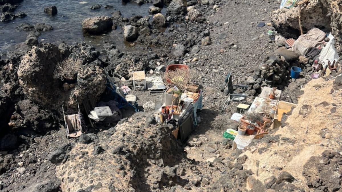 "Me extraña que los ecologistas no se hayan dado cuenta": Vecinos de Granadilla denuncian la proliferación de asentamientos ilegales junto al Hotel de la Tejita