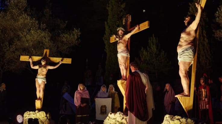 Mejoras en el Via Crucis Viviente en Gandia por su 50 aniversario