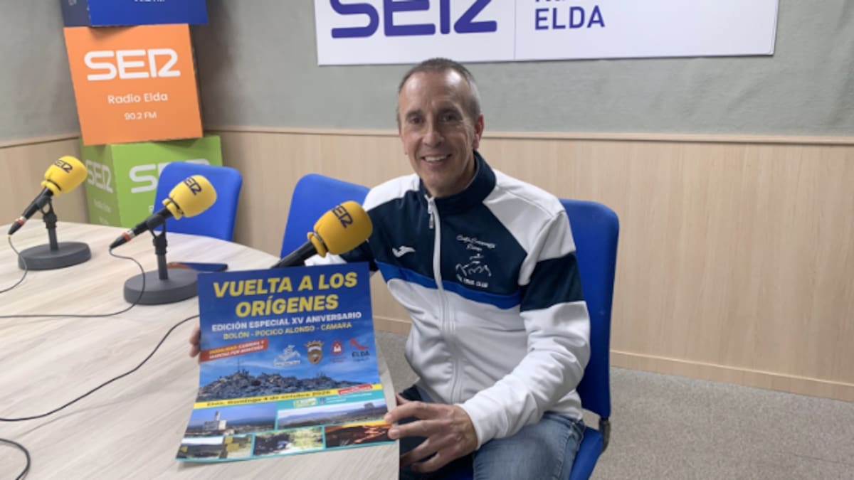 Pedro Ángel Navarro, Pdte. del CEE Trail Club, detalla la prueba "Vuelta a los orígenes"