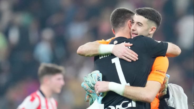 Miguel Ángel Moyá 'se moja' con la portería de España para el Mundial: ¿Unai Simón, David Raya, Álex Remiro o Joan García?