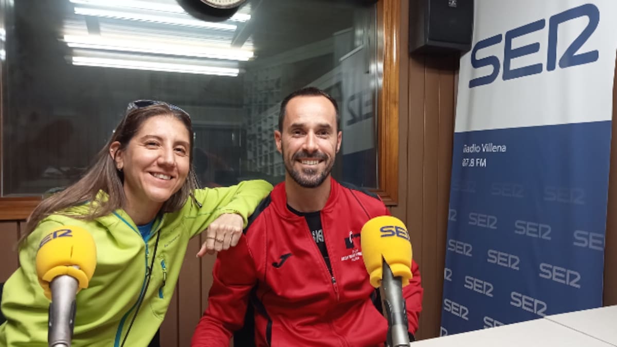 Rober Martínez y Esther Escanciano, en SER DEPORTIVOS VILLENA