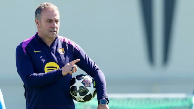 Hansi Flick: "Lamine Yamal té 18 anys i és un jugador increïble. L'hem de cuidar, va pel bon camí"