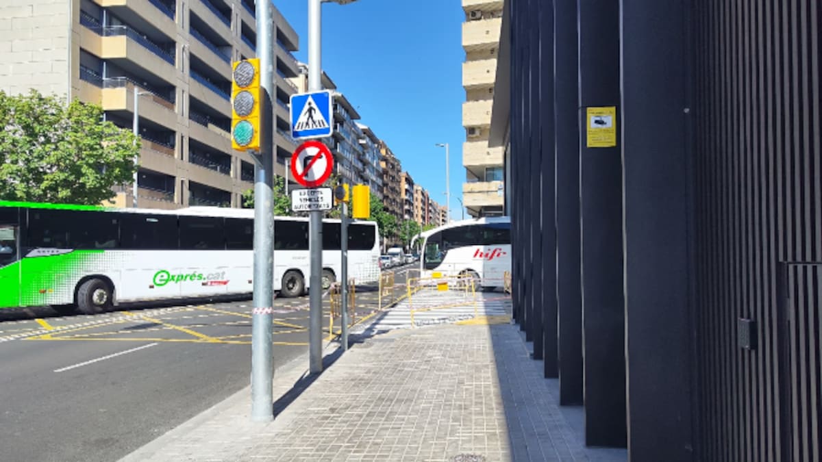 Balanç positiu del primer mes en funcionament de la nova estació d'autobusos de Lleida