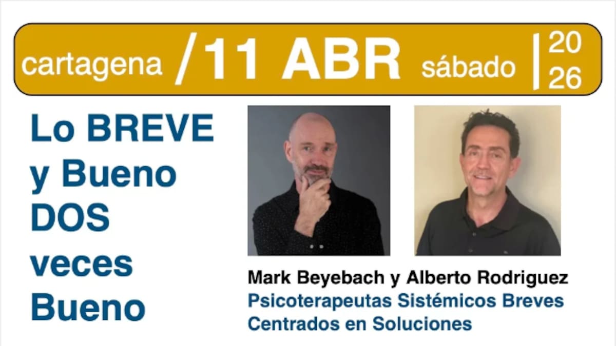 Mark Beyebach, psicólogo especializado en Terapia Breve y profesor titular del a Universidad Pública de Navarra