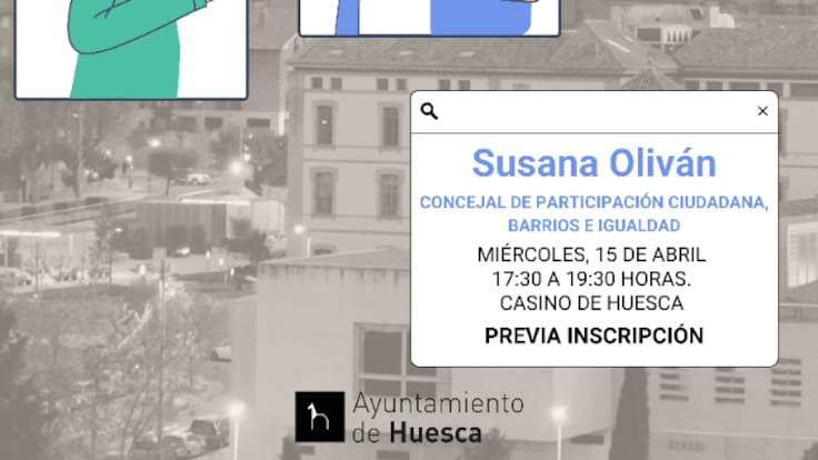 La concejal Susana Oliván invita a la ciudadanía a participar.