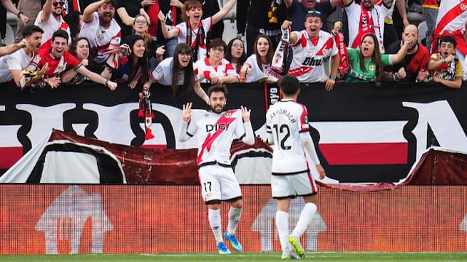 Conference League I Rayo Vallecano 2-0 AEK Atenas I Gol de Unai López