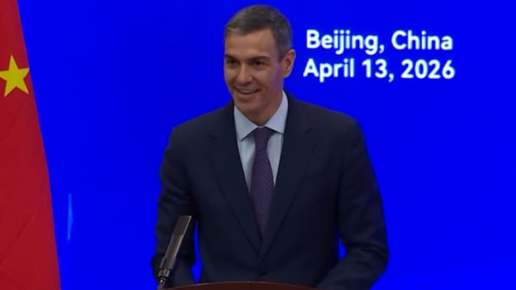 Sánchez pide a China que se implique "más" y exija que el derecho internacional se cumpla