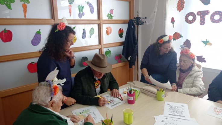 Inés Martínez, presidenta de la asociación lorquina de Alzheimer