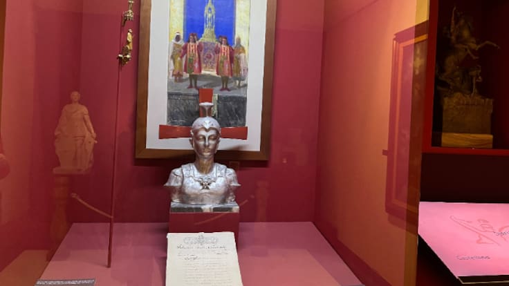 T04X15 Alcoi, avant la Festa! El reliquiari i art dedicat a Sant Jordi