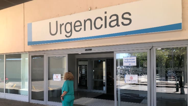 La vigilante agredida en el Hospital San Pedro: "Recibimos golpes a diario, estoy llena de moratones. Hace falta más personal" (16/04/2026)