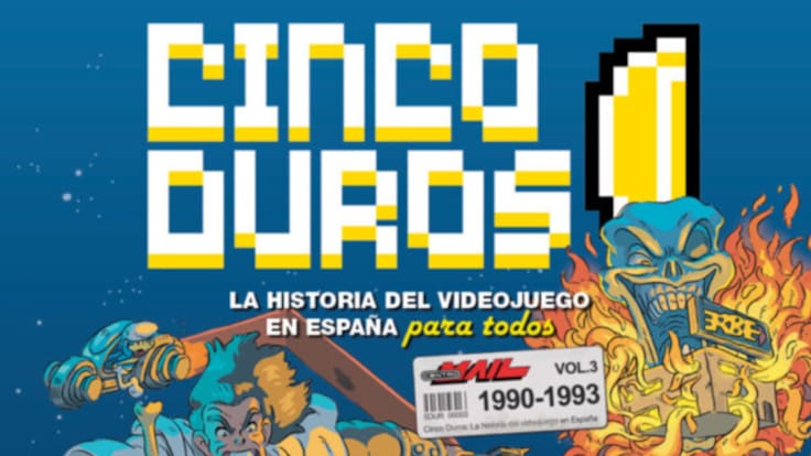 SER Jugones 12x33: ‘Cinco Duros’, el libro sobre la industria española del videojuego, alcanza la trilogía