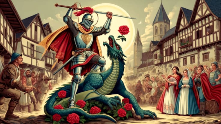 L'origen ocult del drac de Sant Jordi