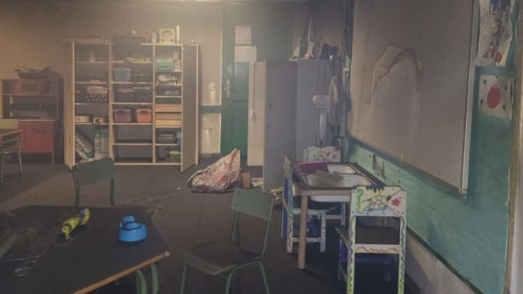 Asaltan y queman un colegio en la capital de Lanzarote