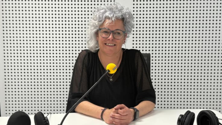 SER de la Comarca, con la alcadesa de Burlada