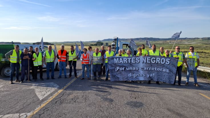 El presidente comarcal, Pedro Loscertales, sobre la segunda convocatoria de 'Martes Negro'.