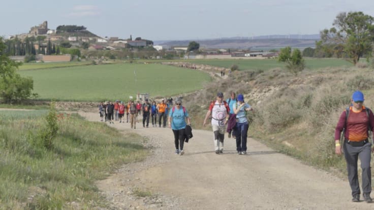 José María Gállego, presidente de Os Andarines de Aragón.