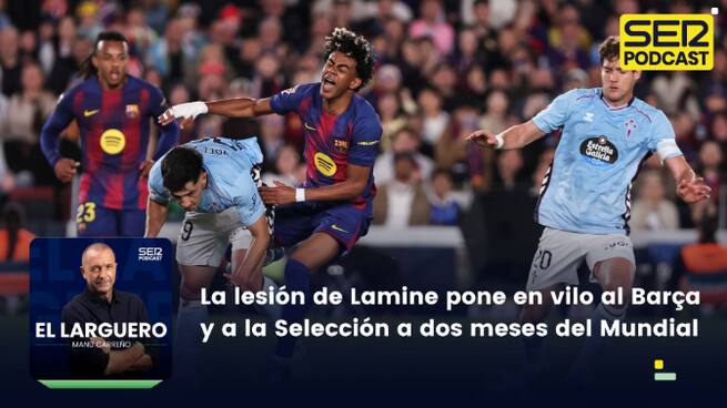 La lesión de Lamine pone en vilo al Barça y a la Selección a dos meses del Mundial