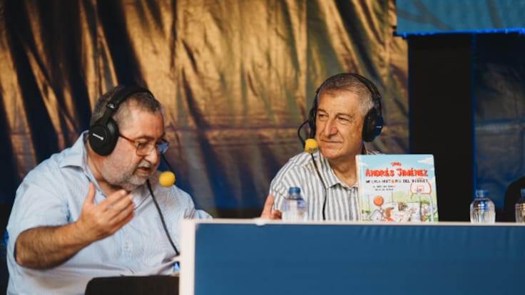 Andrés Jiménez: "Vull que aquest llibre porti a la gent del bàsquet al còmic"