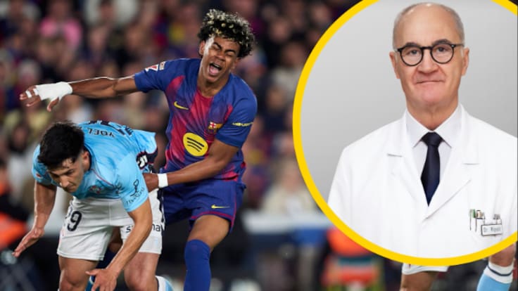 El doctor Ripoll advierte sobre la lesión de Lamine Yamal y los precedentes en el Barça: "Seis de nueve jugadores han recaído"