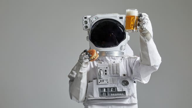 De temporada: què mengen els astronautes?