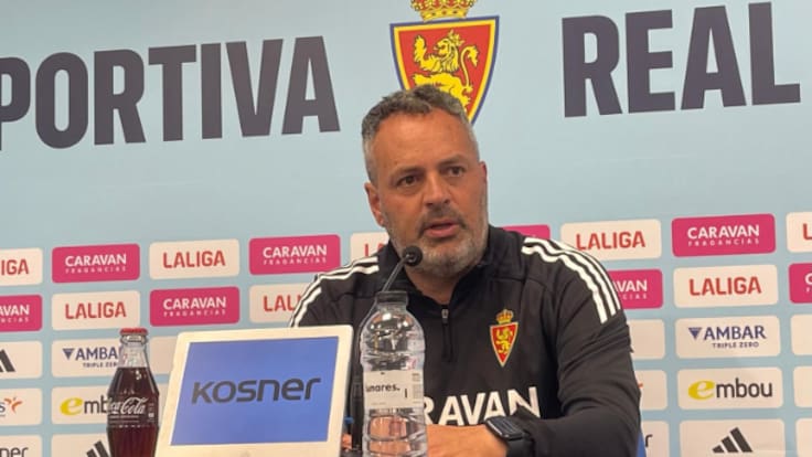 Declaraciones de David Navarro, en la previa de la visita a El Alcoraz