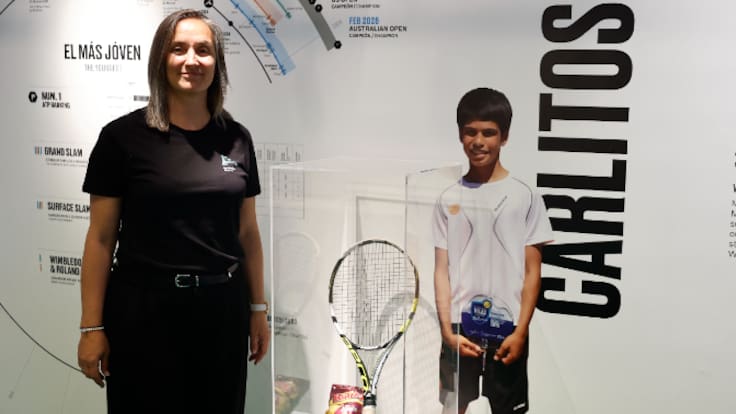 Carlos Alcaraz, muy presente en el Mutua Madrid Open gracias a su Fundación: "Este proyecto le entusiasma"